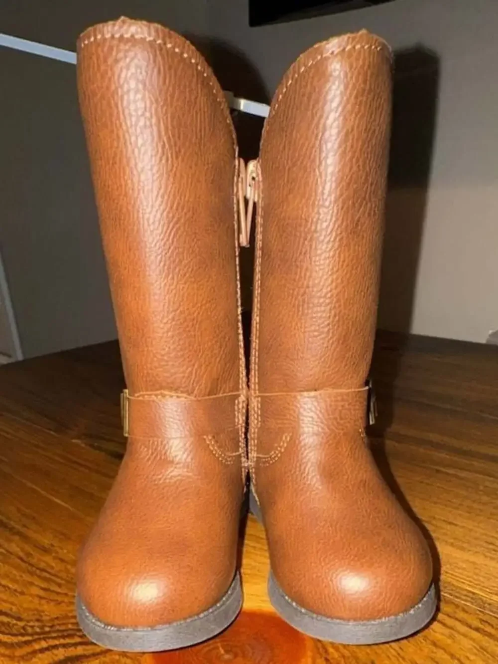 OshKosh B'gosh Toddler Lumi Mid-Calf Riding Boots Brown